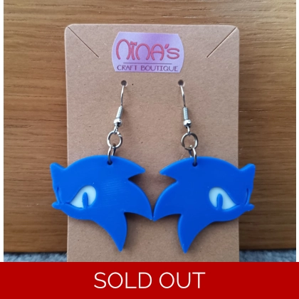 Sonic The Hedgehog - Sonic - Sonic Modern Earrings